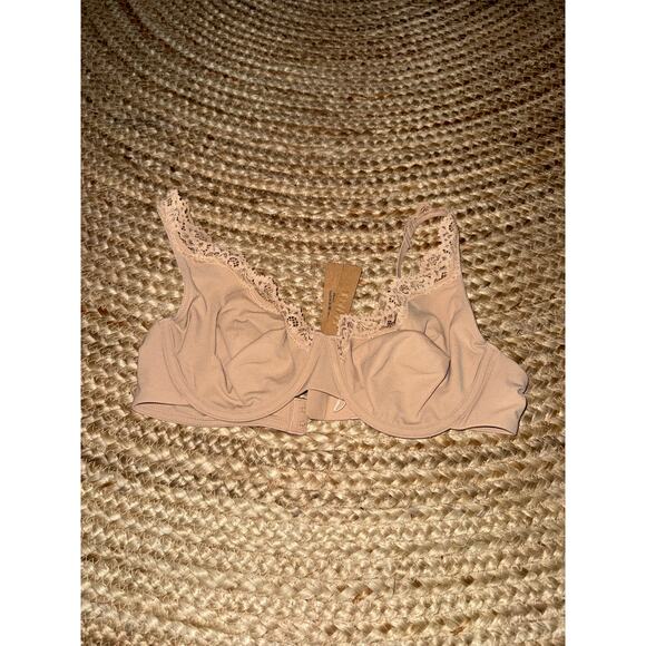 Skims unlined full coverage bra in clay size 38B - NEW - Picture 1 of 3